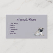 Pug Breeder Visitekaartje (Achterkant)