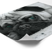 Pug "Breena" Poster (Hoek)