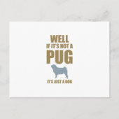 Pug Briefkaart (Voorkant)