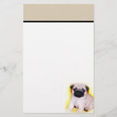 Pug briefpapier (Voorkant)