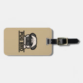 PUG BRO – Grappig & Schattig Pug Liefhebber Cadeau Bagagelabel (Voorkant horizontaal)