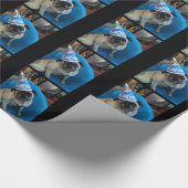 Pug Buddy Love Gift Wrapping Paper Cadeaupapier (Hoek)