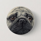 Pug Button - "Pugshot" (Voorkant)