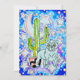Pug & Cactus Kaart