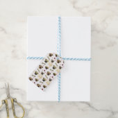 Pug-cadeaublaadjes Cadeaulabel (Met Touw)