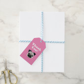 Pug CadeauLabels (Met Touw)