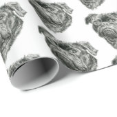 Pug Cadeaupapier (Rol Hoek)