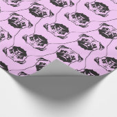 Pug-cadeaupapier Cadeaupapier (Hoek)