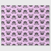 Pug-cadeaupapier Cadeaupapier (Vlak)
