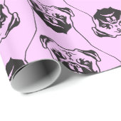 Pug-cadeaupapier Cadeaupapier (Rol Hoek)