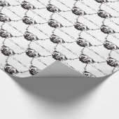 Pug-cadeaupapier Cadeaupapier (Hoek)