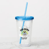 Pug Camp 2021 Acryl Drinkbeker (Achterkant)