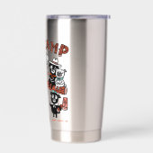 PUG Camp 2024 20 OZ Roestvrij staaltuimelaar Geïsoleerde Drinkbeker (Links)