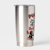 PUG Camp 2024 20 OZ Roestvrij staaltuimelaar Geïsoleerde Drinkbeker (Rechts)