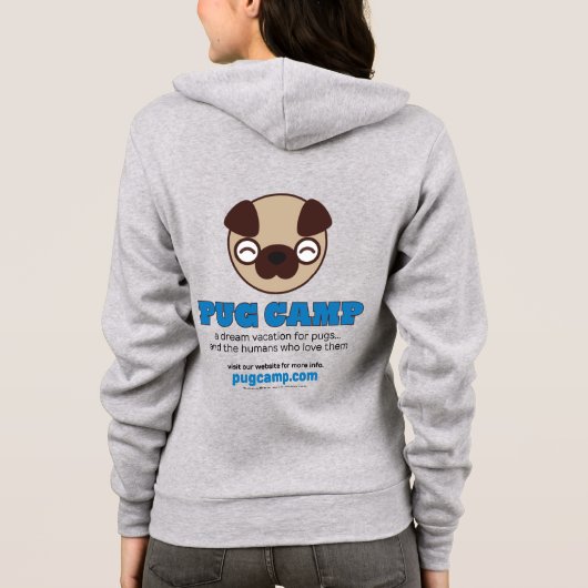 Pug Camp Official Hoodie (Achterkant)