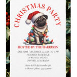 Pug Canine Retro Waterverf Kerst Kaart<br><div class="desc">Pug Canine Retro Schattige Christmas Invitation Convenience is de sleutel tijdens dit drukke seizoen! Bezoek onze Zazzle-winkel om het complete collectie met Schattigee Waterverf kerstwensen te verkennen. Met slechts een paar klikken kunt u deze heerlijke design direct voor de deur laten bezorgen. Als u verdere aanpassing nodig hebt, aarzel dan...</div>