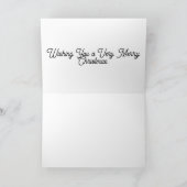 Pug & Cat - Kerst Kaart (Binnen)