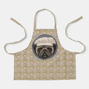 Pug Chef Apron Schort
