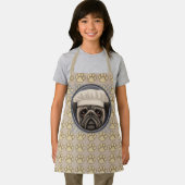 Pug Chef Apron Schort (Insitu)