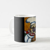 Pug Chef Koffiemok (Voorkant links)