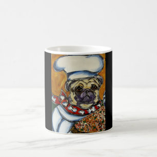 Pug Chef Koffiemok