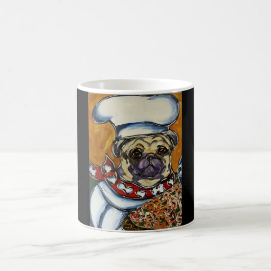 Pug Chef Koffiemok (Center)
