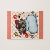 Pug Chef Legpuzzel (Horizontaal)