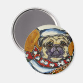 Pug Chef Magneet (Voorkant / Achterkant)