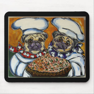 Pug Chef Muismat