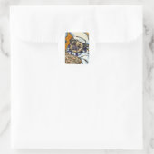 Pug Chef Ronde Sticker (Tas)
