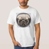 Pug Chef T-shirt (Voorkant)