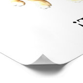 Pug Chihuahua ¡Te quiero! puppy Poster (Hoek)