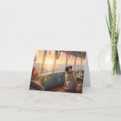 Pug Christmas Cruise: Pawsome Holiday Delight Kaart (Voorkant)