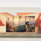 Pug Christmas Cruise: Pawsome Holiday Delight Labels (Aangebracht)