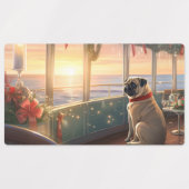 Pug Christmas Cruise: Pawsome Holiday Delight Labels (Design 2)