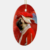 Pug Civil War Soldaat Ornament (Rechts)