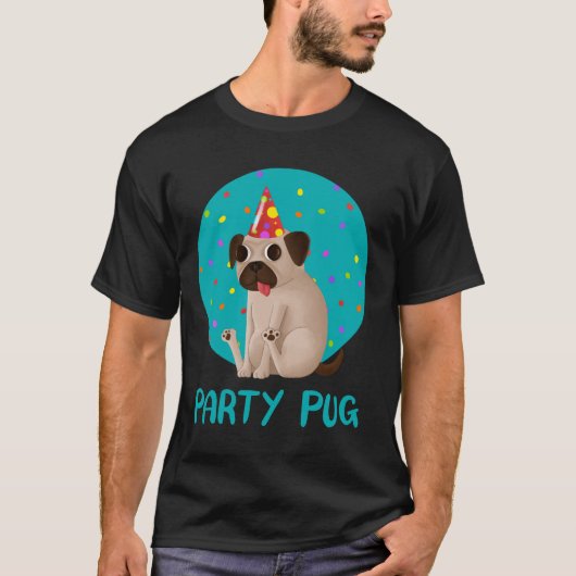 Pug Classic T-Shirt 147 (Voorkant)