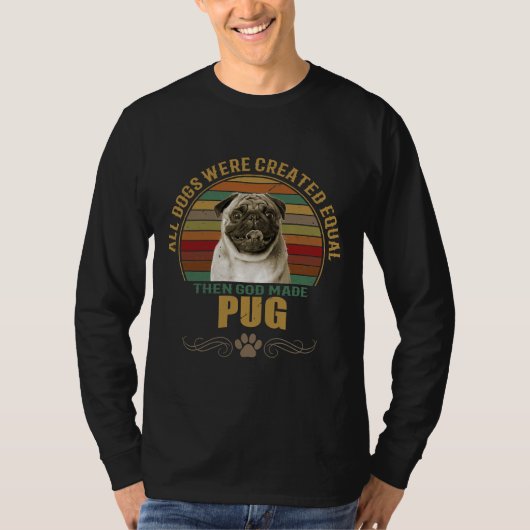 Pug Classic T-shirt 153 (Voorkant)