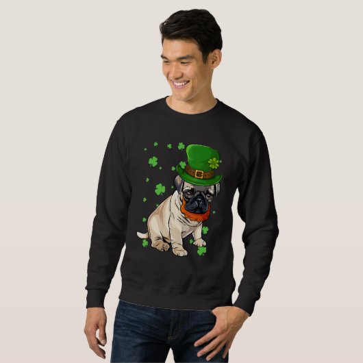 Pug Cleve St Patrick Trui (Voorkant volledig)