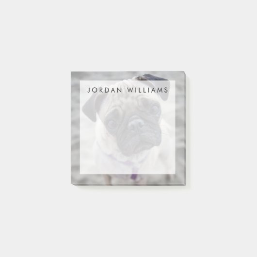 Pug Closeup Post-it® Notes (Voorkant)