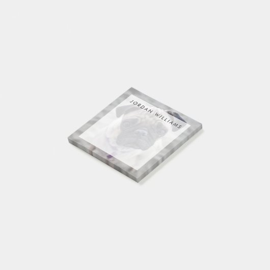 Pug Closeup Post-it® Notes (Schuin)