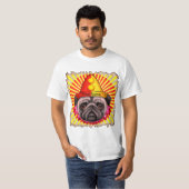 Pug Clown T-shirt (Voorkant volledig)
