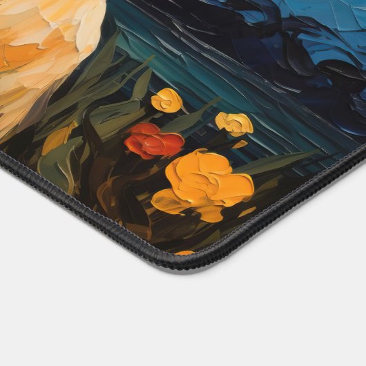 Pug Computer Muis en toetsenbord Desk Mat (Hoek)