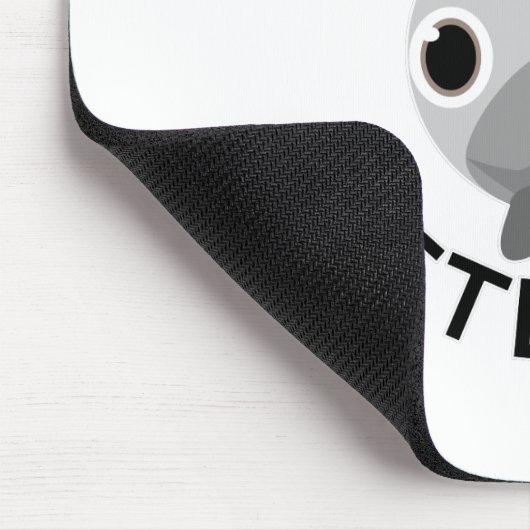 Pug Crazy Little Dog Muismat (Hoek)