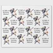 Pug Dab Wrapping Papier (Vlak)