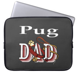 Pug Dad Gifts Laptop Sleeve