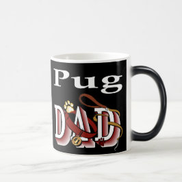 Pug Dad Gifts Magische Mok