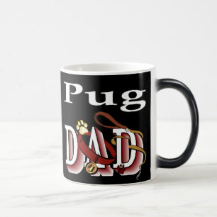 Pug Dad Gifts Magische Mok