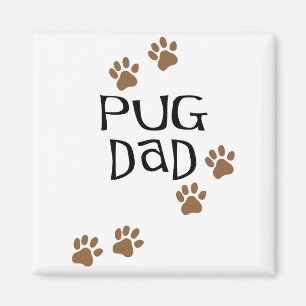 Pug Dad Magneet