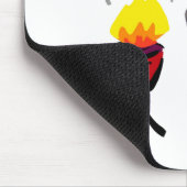 Pug Dad Mousepad Muismat (Hoek)